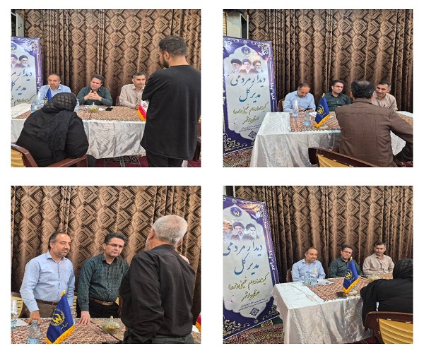 برپایی میز خدمت مردمی کمیته امداد استان در مصلی جمعه بوشهر
